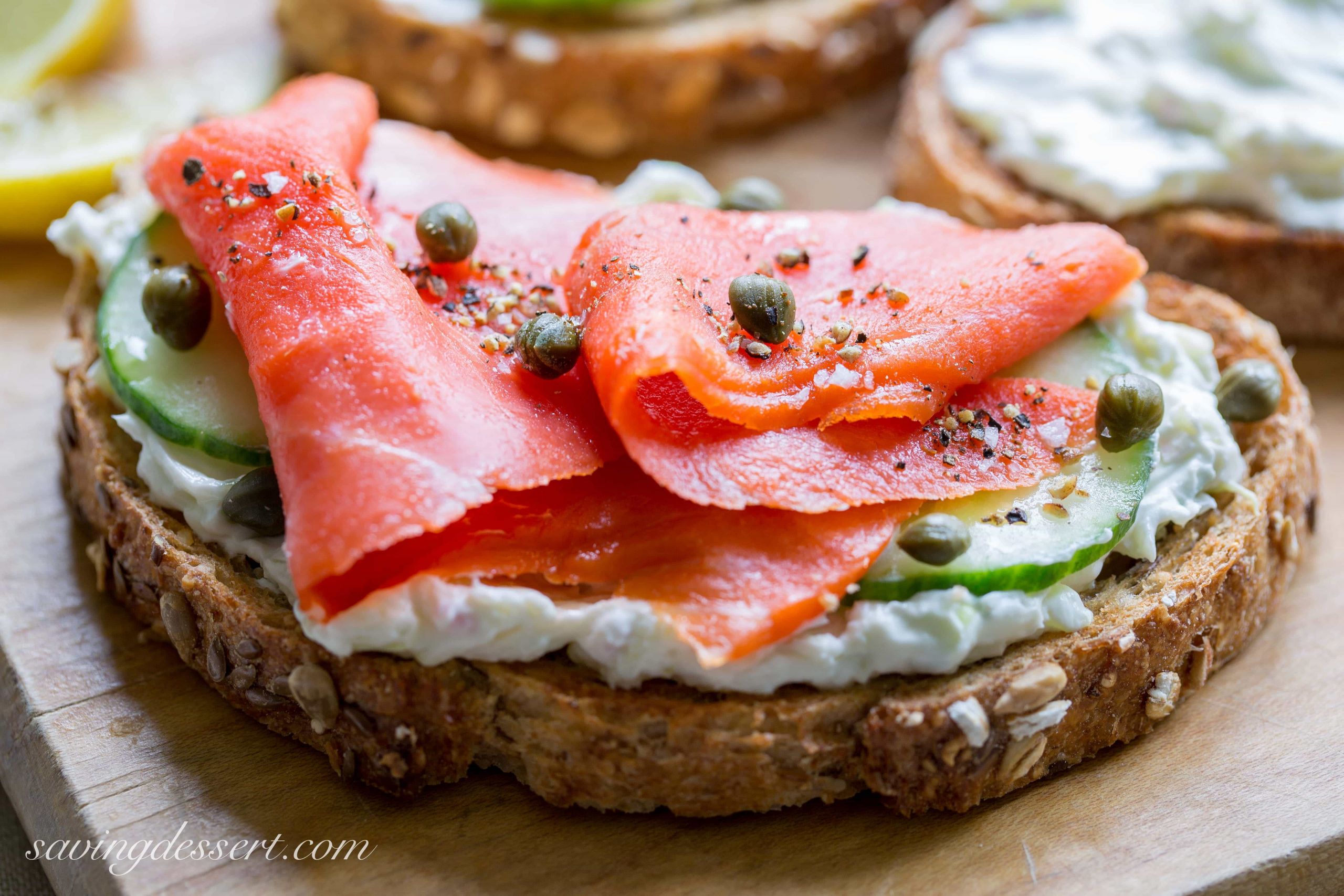Salmon Appetizers With Cream Cheese
 Smoked Salmon & Cucumber Cream Cheese Appetizers Saving