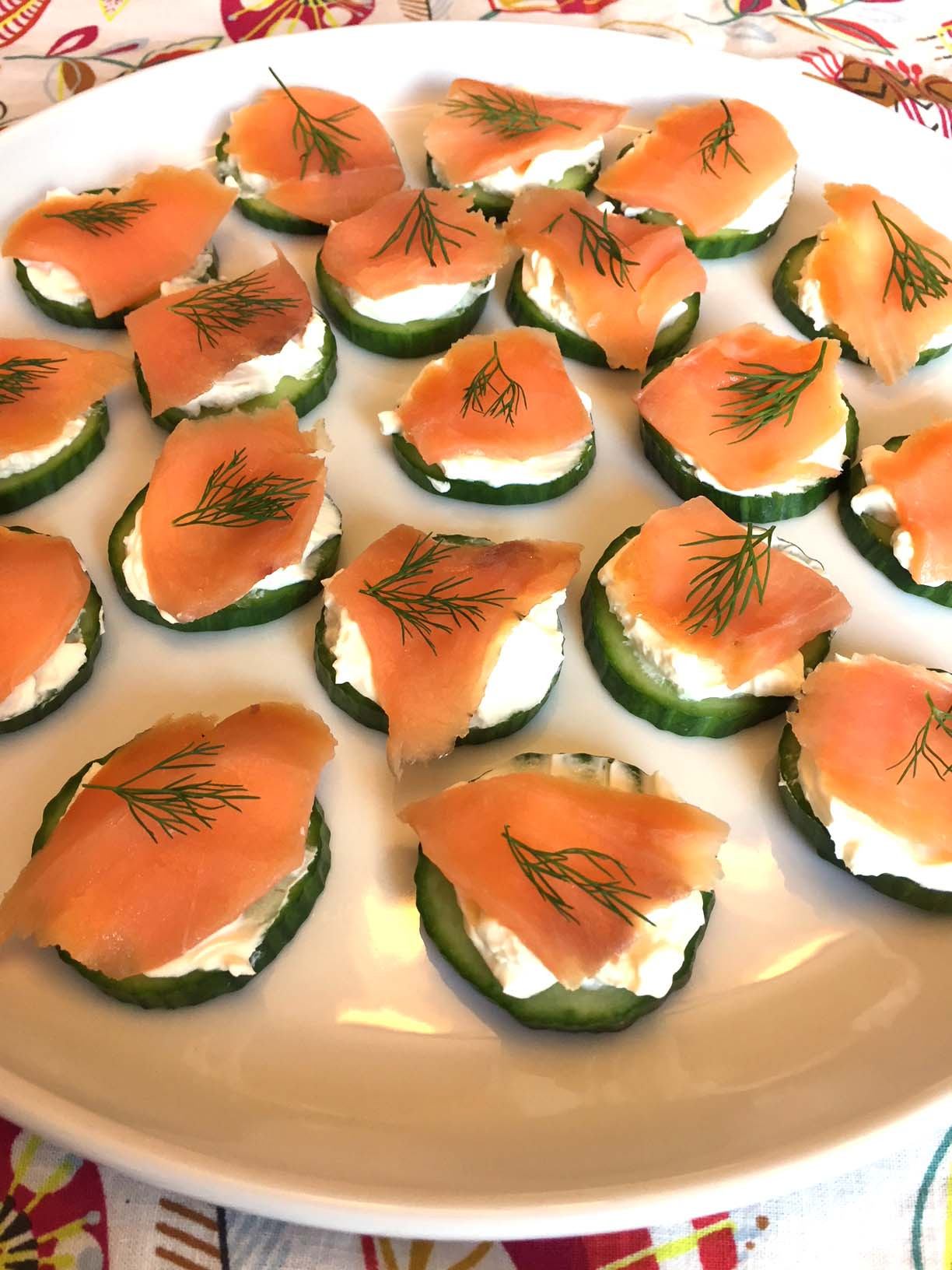 Salmon Appetizers With Cream Cheese
 Smoked Salmon Cream Cheese Cucumber Appetizer – Melanie Cooks