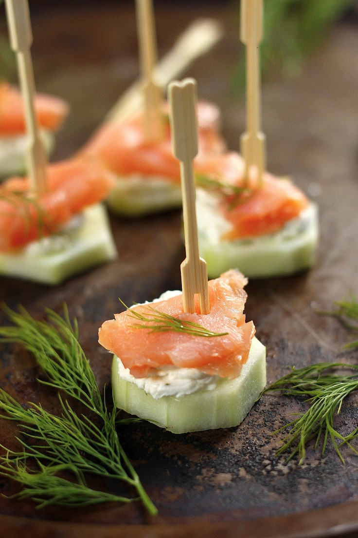 Salmon Appetizers With Cream Cheese
 Top 10 Easy Delicious Appetizers on Toothpick Top Inspired