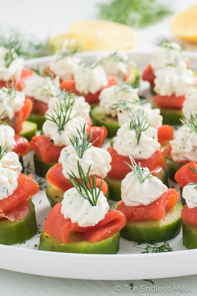 Salmon Appetizers With Cream Cheese
 Smoked Salmon Appetizer Bites w Lemon Dill Cream Cheese