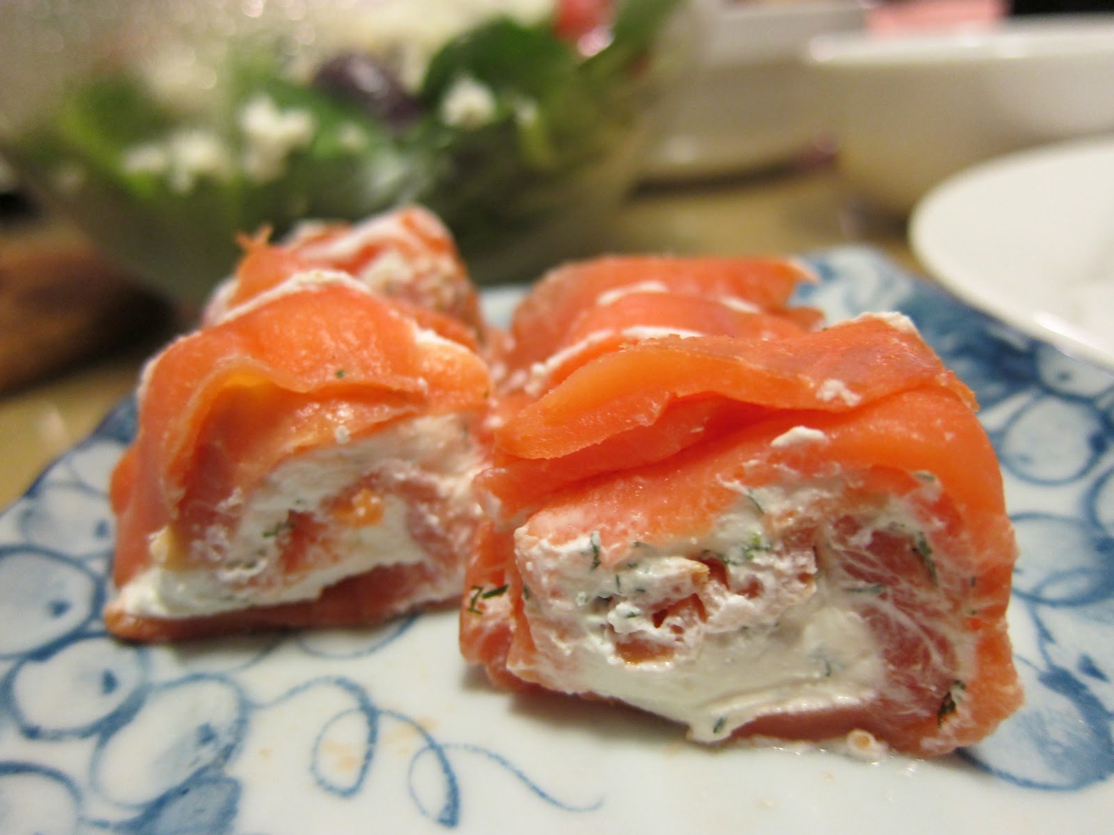 Salmon Appetizers With Cream Cheese
 Dining for Two Smoked Salmon and Cream Cheese Appetizer
