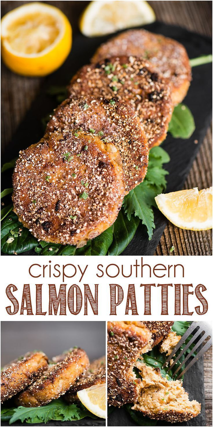 Salmon Patties Recipes With Cornmeal
 Southern Salmon Patties bine canned salmon cajun