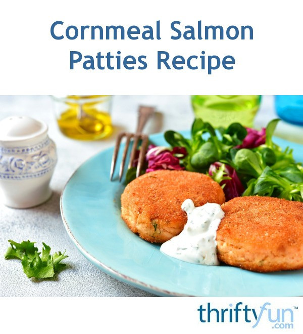 Salmon Patties Recipes With Cornmeal
 Cornmeal Salmon Patties Recipe