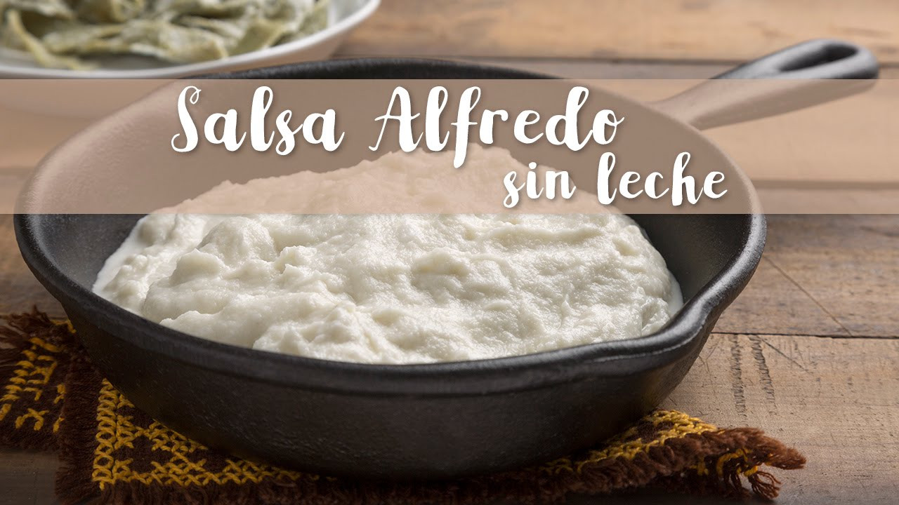 Salsa Alfredo Recipe
 Salsa Alfredo sin leche Dairy free alfredo sauce 143