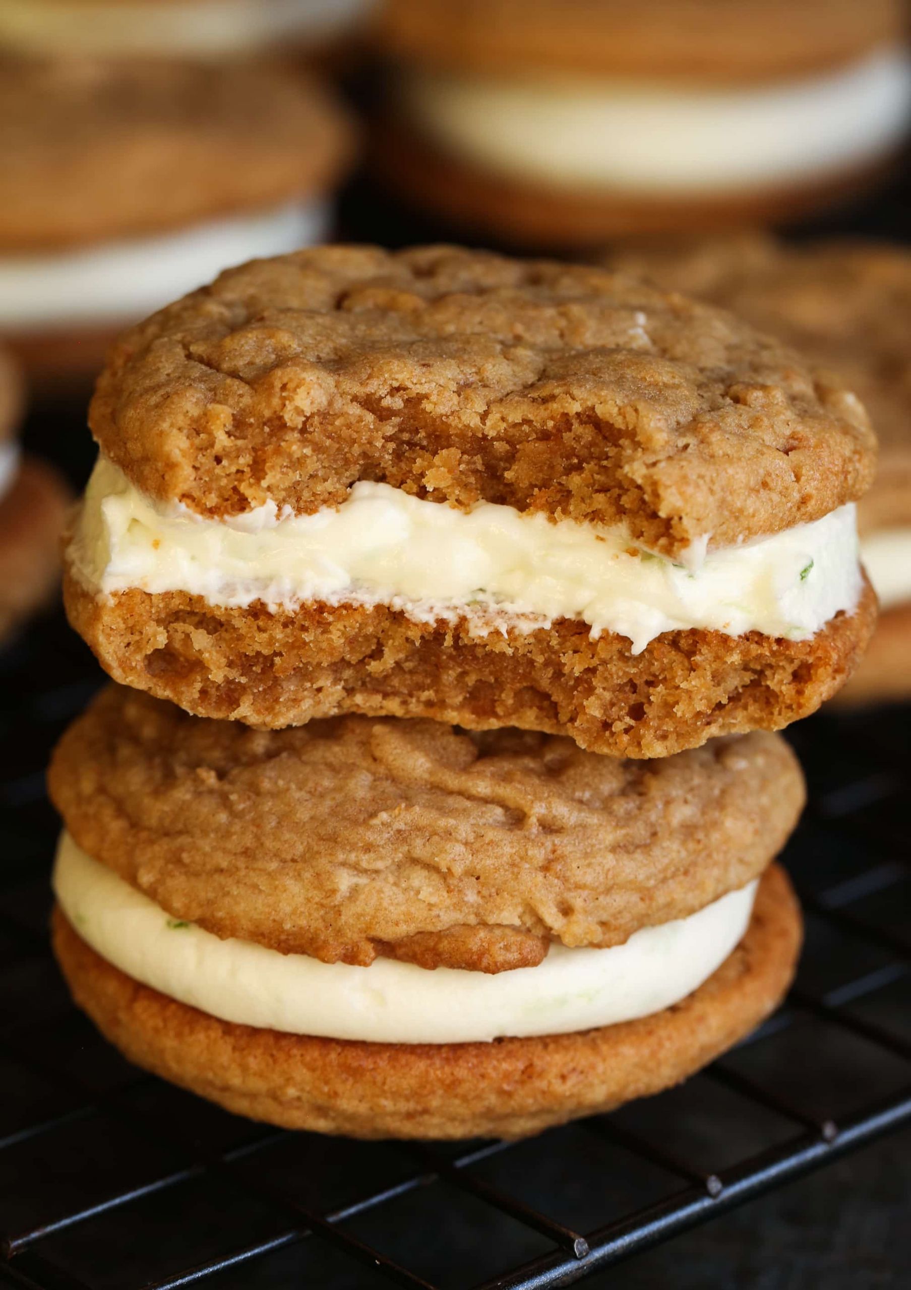 Sandwich Cookies Recipes
 Key Lime Pie Sandwich Cookies Cookies and Cups