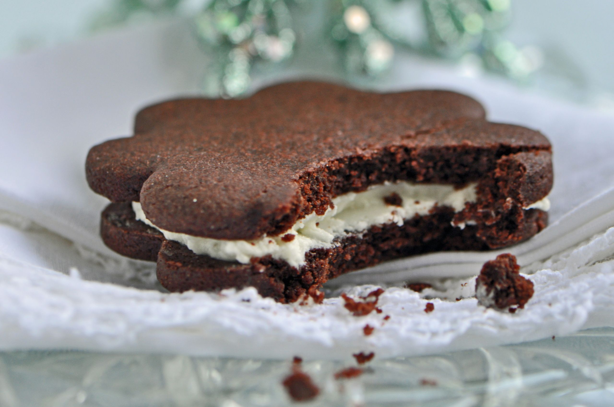 Sandwich Cookies Recipes
 Christmas Cookie Countdown and Dark Chocolate Sandwich