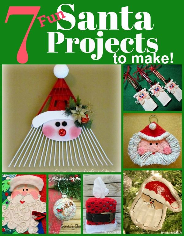 Santa Crafts For Adults
 7 Fun Santa Themed Projects to Make With images