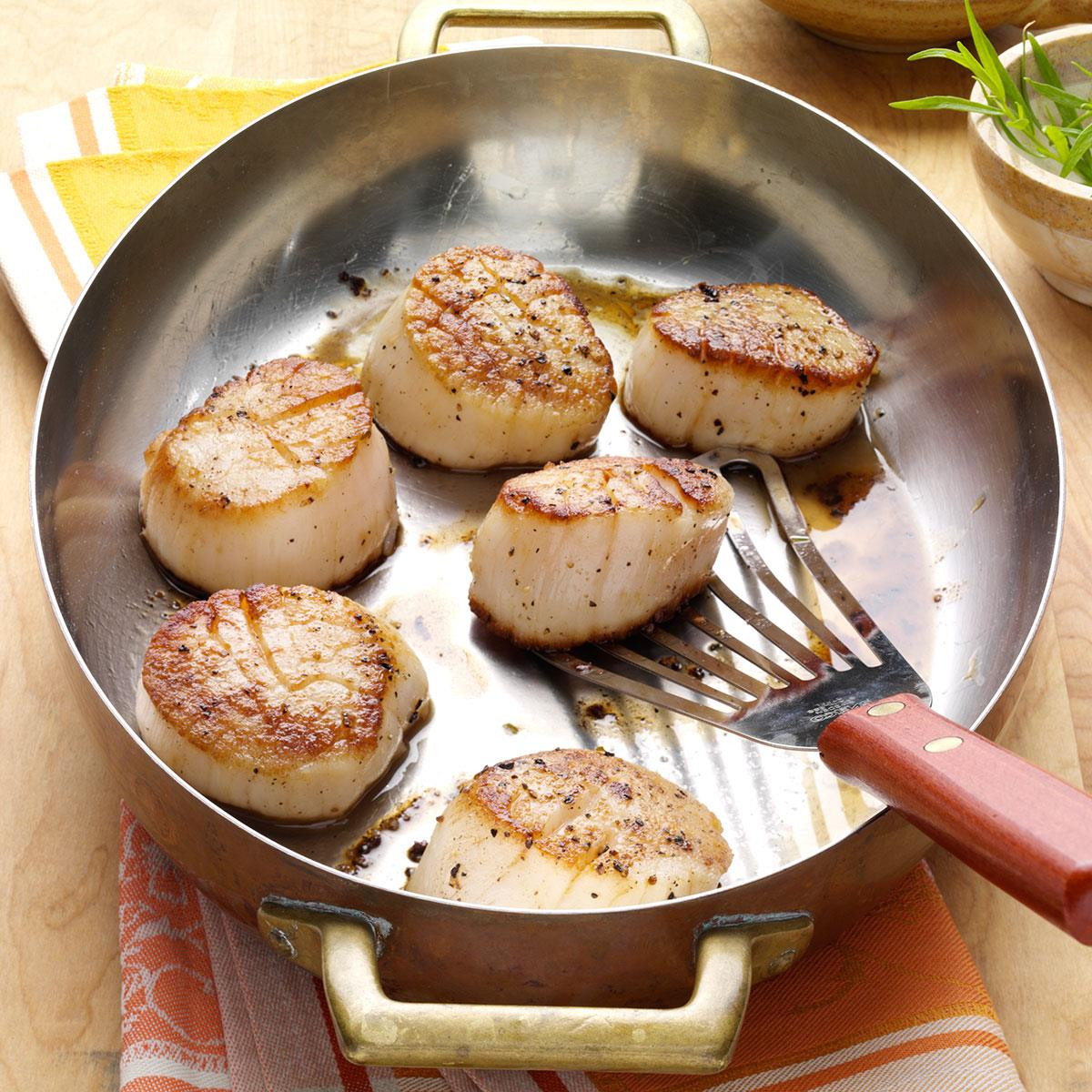 Scallops Side Dishes
 Seared Scallops with Citrus Herb Sauce Recipe