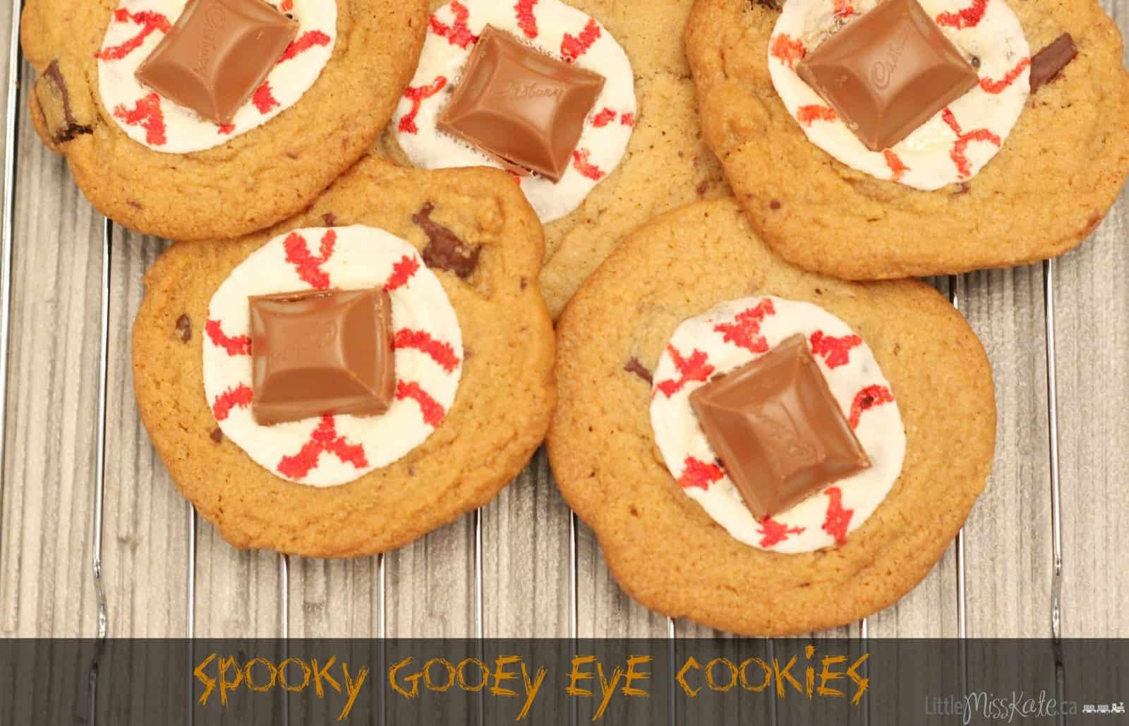 Scary Halloween Desserts
 Halloween Dessert Recipe Spooky Gooey Eye Cookies