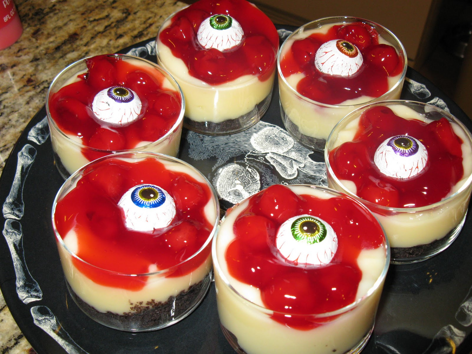 Scary Halloween Desserts
 What You Make it Day 27 of 31 Spooktacular Blood and