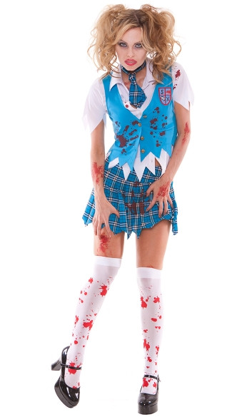 School Girl Costume DIY
 Zombie School Girl Costume Dead Schoolgirl Costume