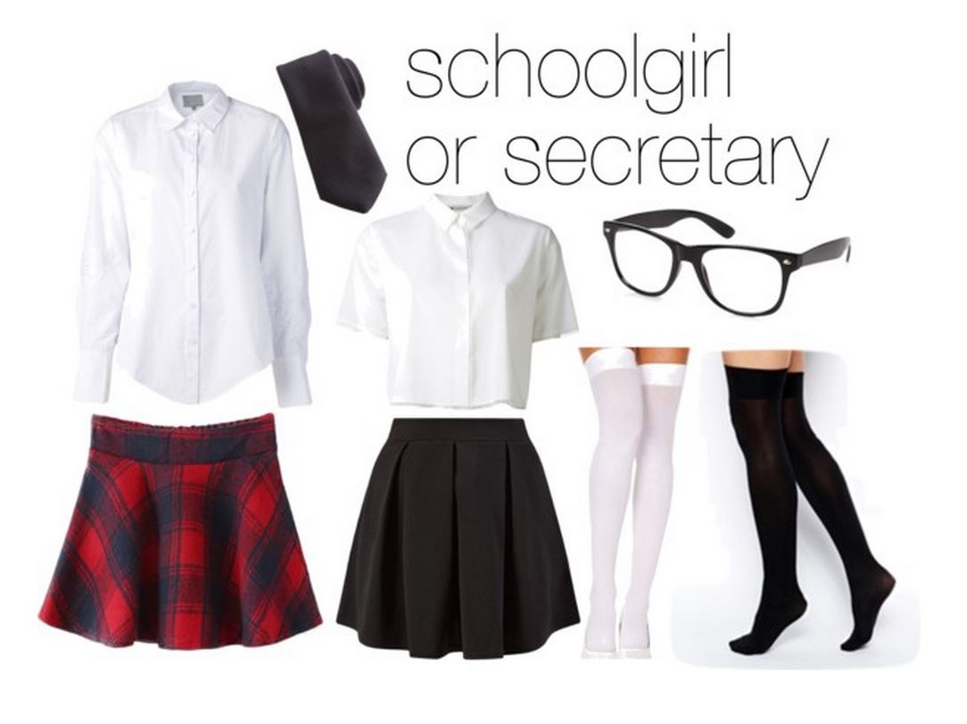 School Girl Costume DIY
 Easy & Cheap Last Minute D I Y Costumes