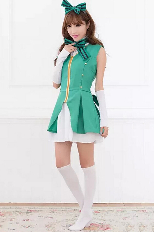 School Girl Costume DIY
 Green Cute School Girl Halloween Costume PINK QUEEN