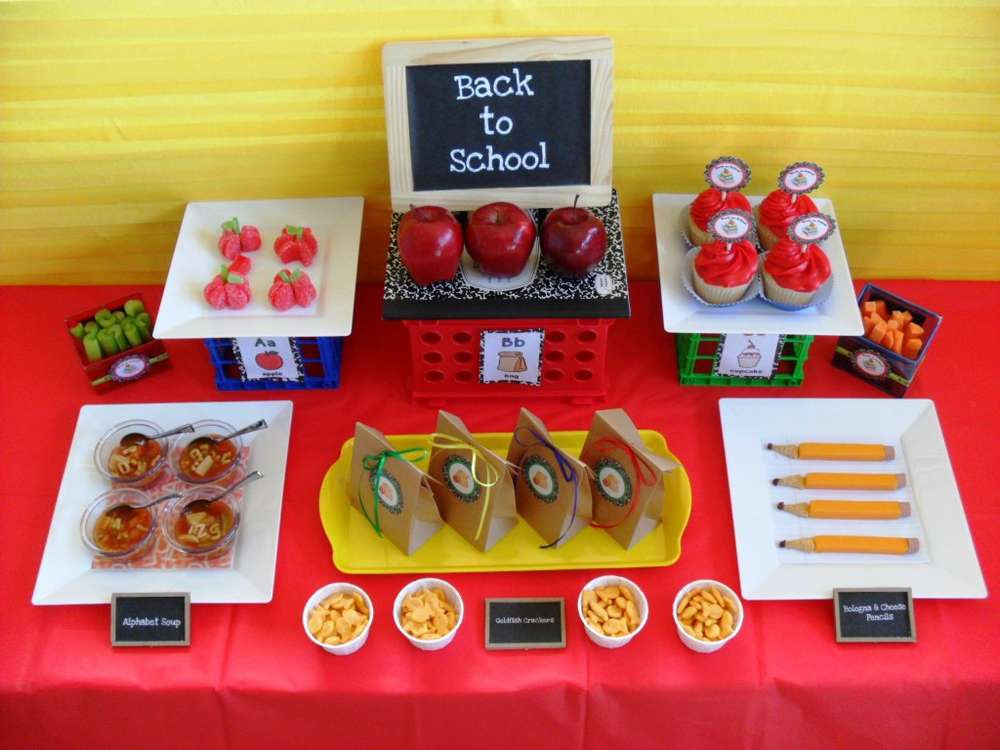 School Party Food Ideas
 Back to School Party Ideas 20 of 20