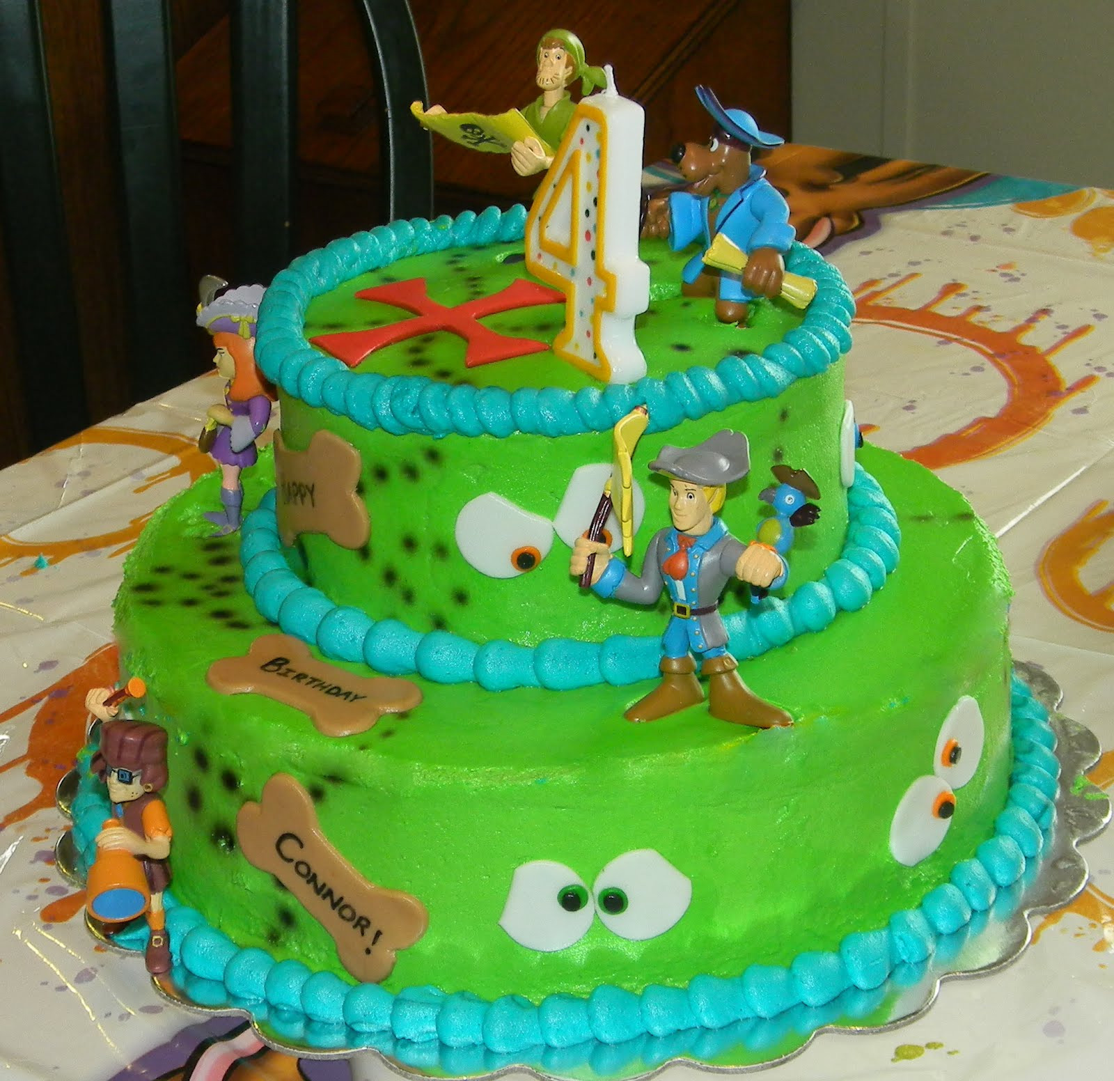 Scooby Doo Birthday Cake
 Custom Cakes by Christy Scooby Doo Birthday Cake