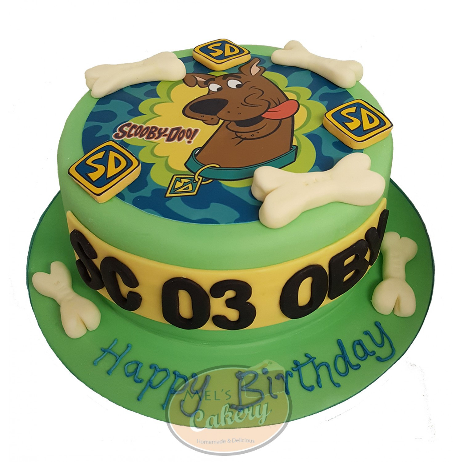 Scooby Doo Birthday Cake
 Scooby Doo Birthday Cake