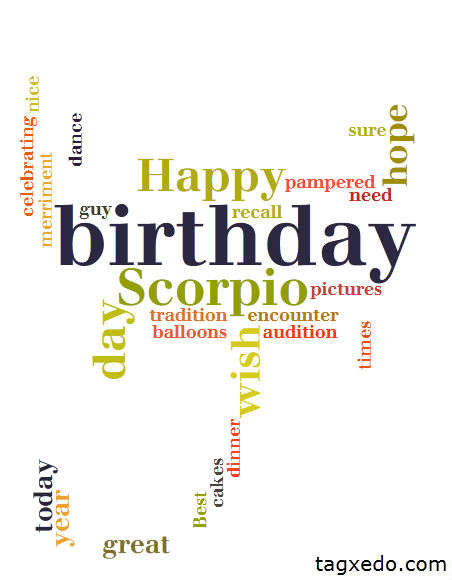 Scorpio Birthday Quotes
 Scorpio Birthday Quotes QuotesGram