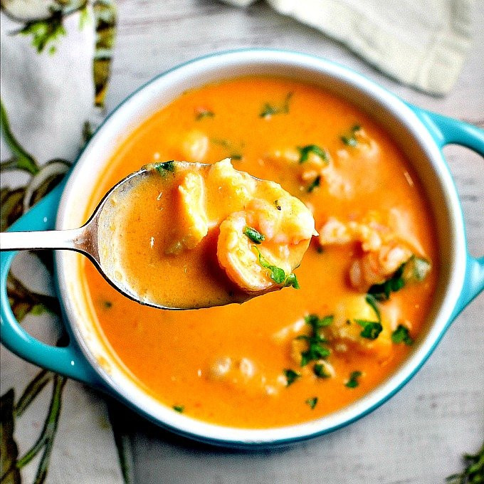 Seafood Bisque Soup Recipes
 Creamy Tomato Seafood Bisque Recipe A Dish of Daily Life