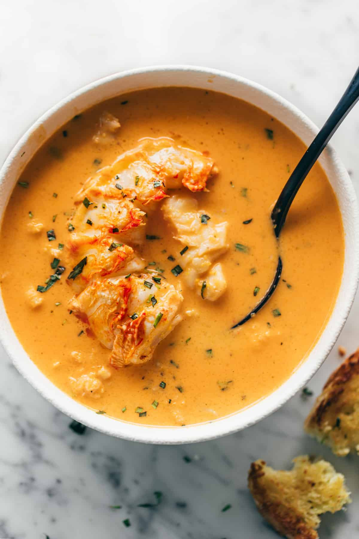 Seafood Bisque Soup Recipes
 Easy Lobster Bisque – Cafe Delites – TheDirtyGyro