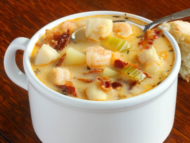 Seafood Chowder Crock Pot
 Crock Pot Seafood Chowder Recipe from CDKitchen