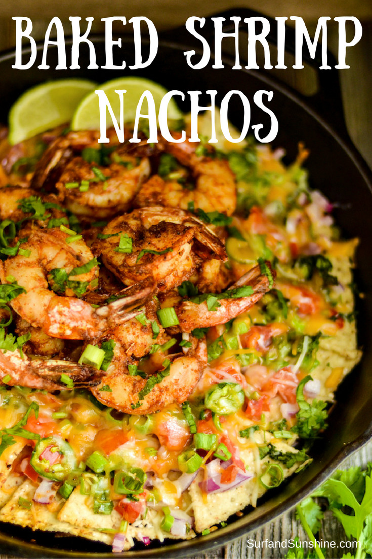Seafood Nachos Recipes
 Baked Shrimp Nachos Recipe – Surf and Sunshine