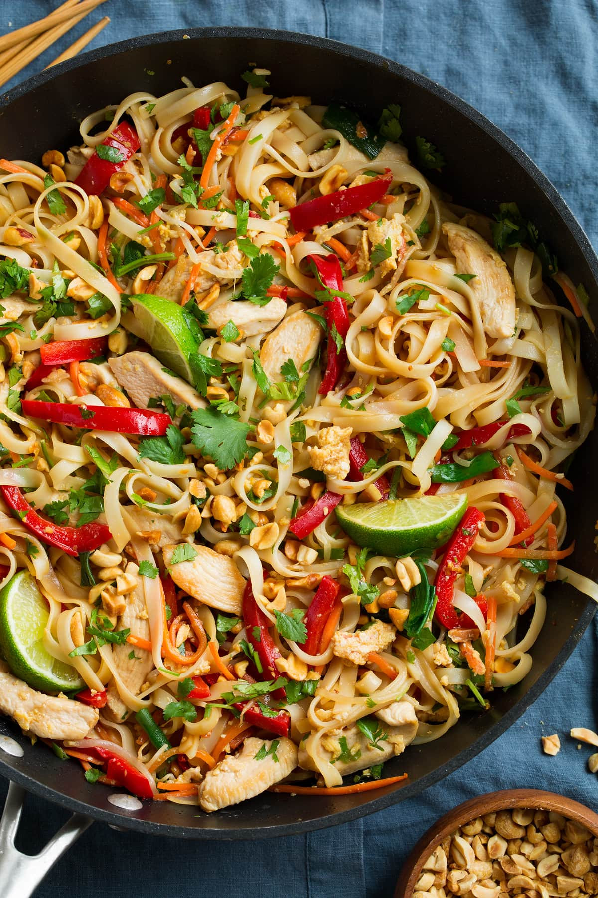 Seafood Pad Thai
 Pad Thai Recipe with Chicken or Shrimp Cooking Classy