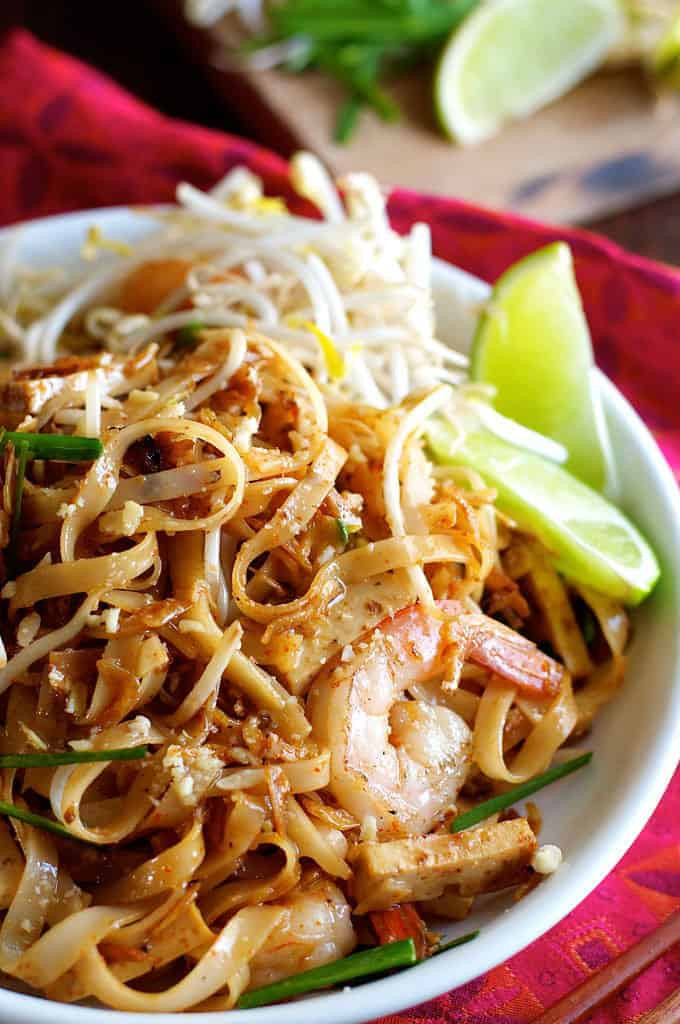 Seafood Pad Thai
 Shrimp Prawn Pad Thai Spice I Am Restaurant Easy