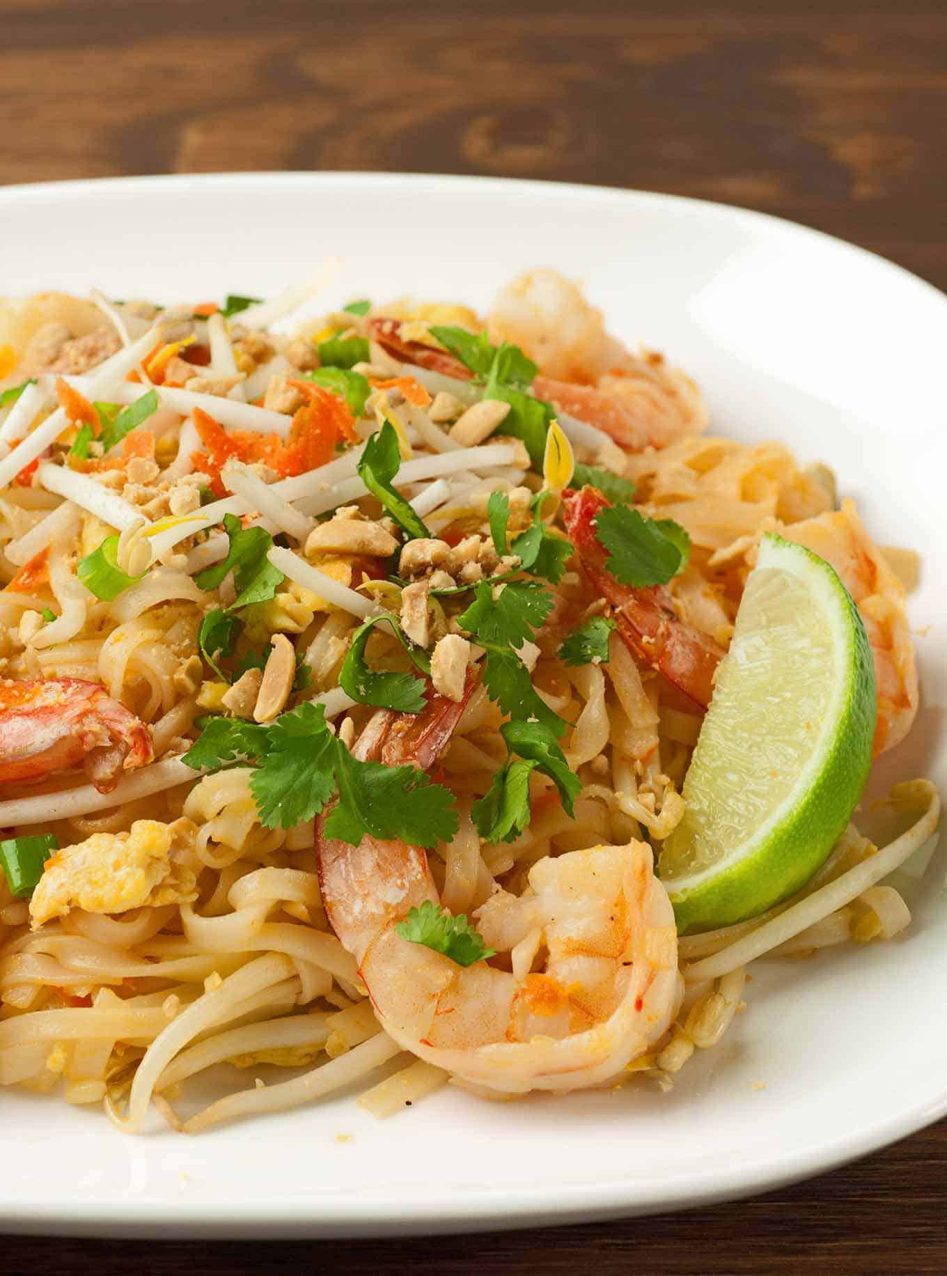 Seafood Pad Thai
 Shrimp Pad Thai • MyGourmetConnection