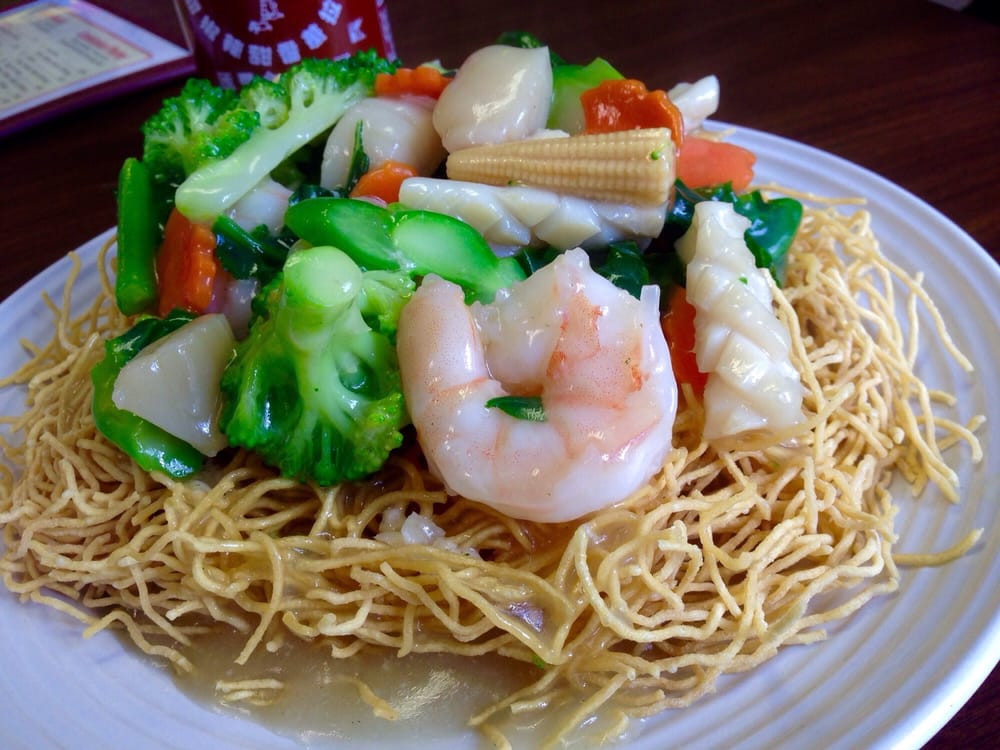 Seafood Pan Fried Noodles
 Seafood pan fried noodles Yelp