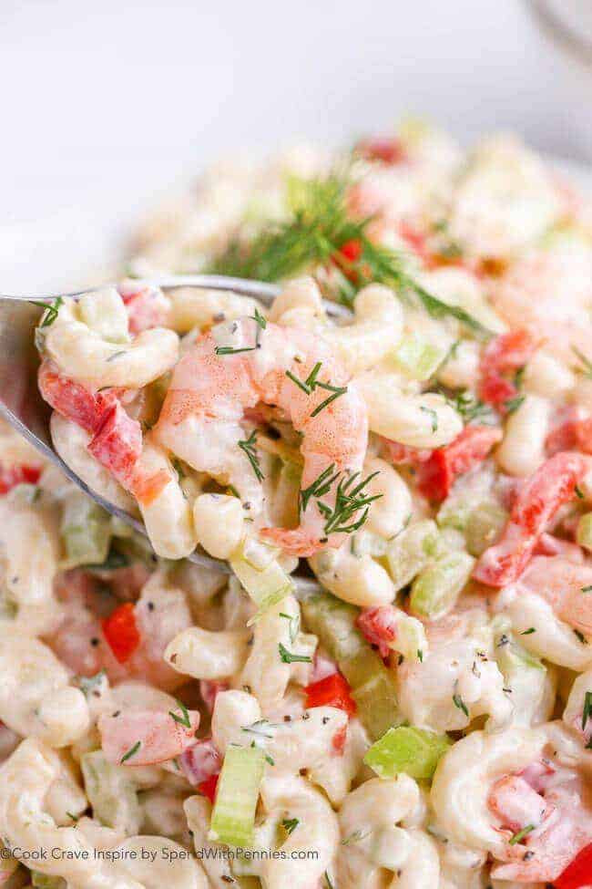 Seafood Pasta Salad
 Shrimp Pasta Salad Spend With Pennies