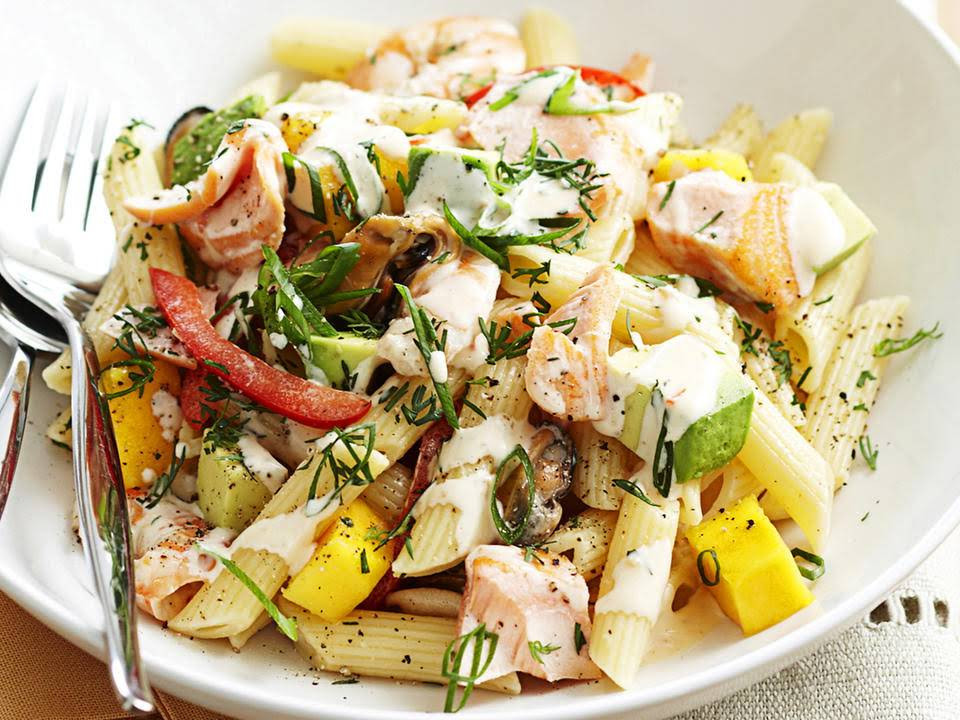 Seafood Salad Pasta
 10 Best Seafood Pasta Salad Mayonnaise Recipes