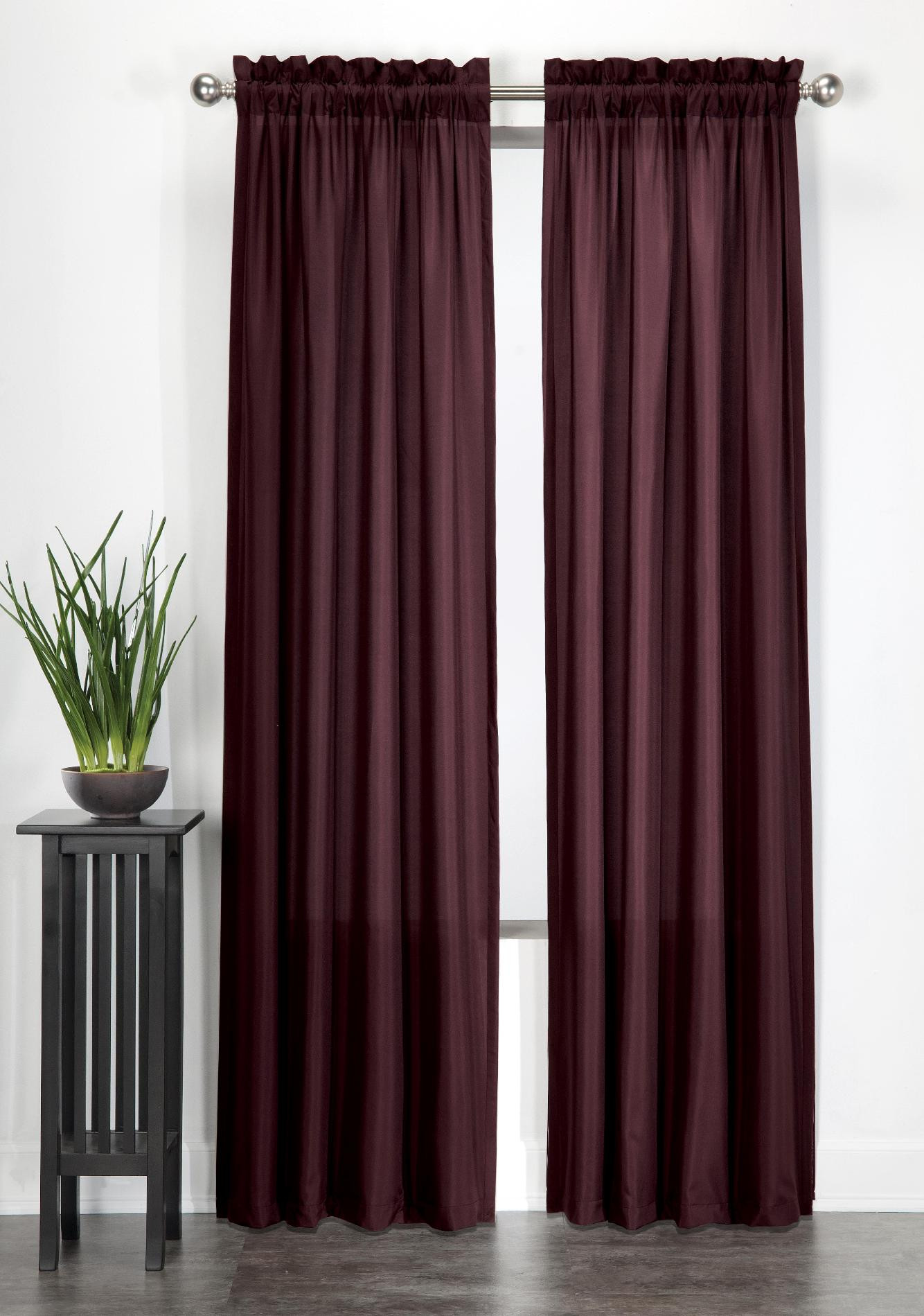 Sears Curtains For Living Room
 Essential Home Microfiber Window Panel Home Home Decor