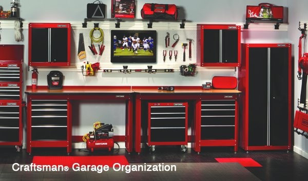 Sears Garage Organization
 Craftsman Garage Organization