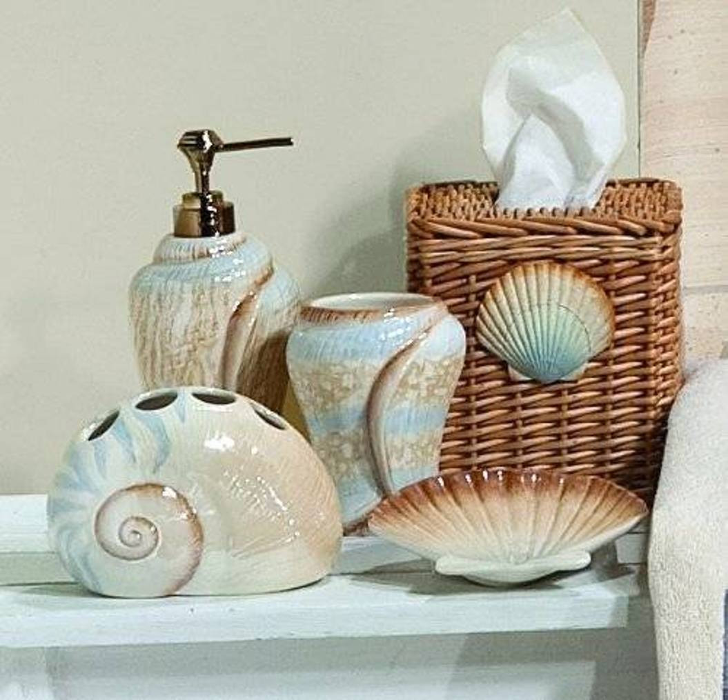 Seashell Bathroom Decor Ideas
 Φέρτε την παραλία στο μπάνιο σας