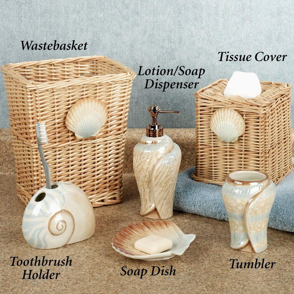 Seashell Bathroom Decor
 Seashell Bathroom Decor To Bring the Beach Home Interior