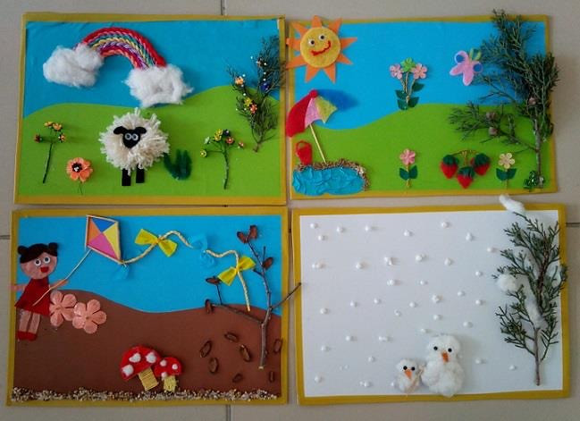 Season Crafts For Preschoolers
 preschool season craft funnycrafts