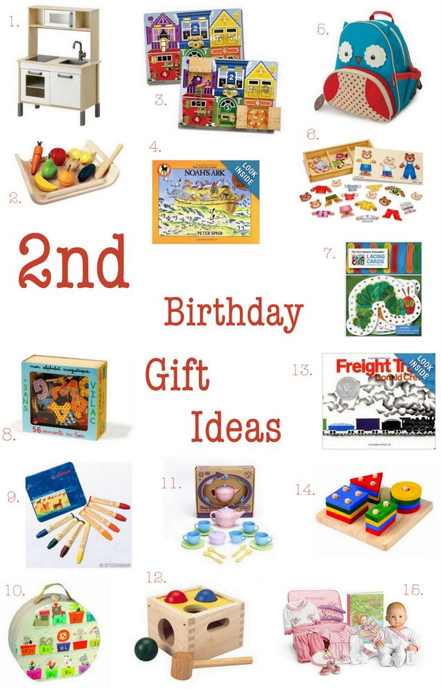 Second Birthday Gift Ideas
 Gift Guide Second Birthday Gift Ideas Becca Garber