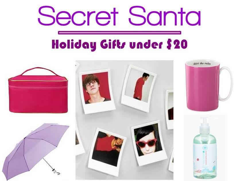 Secret Santa Gift Ideas For Girls
 MG Holiday Gift Guide 5 Secret Santa Gifts Under $20