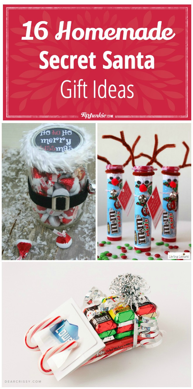 Secret Santa Gift Ideas For Girls
 16 Homemade Secret Santa Gift Ideas – Tip Junkie