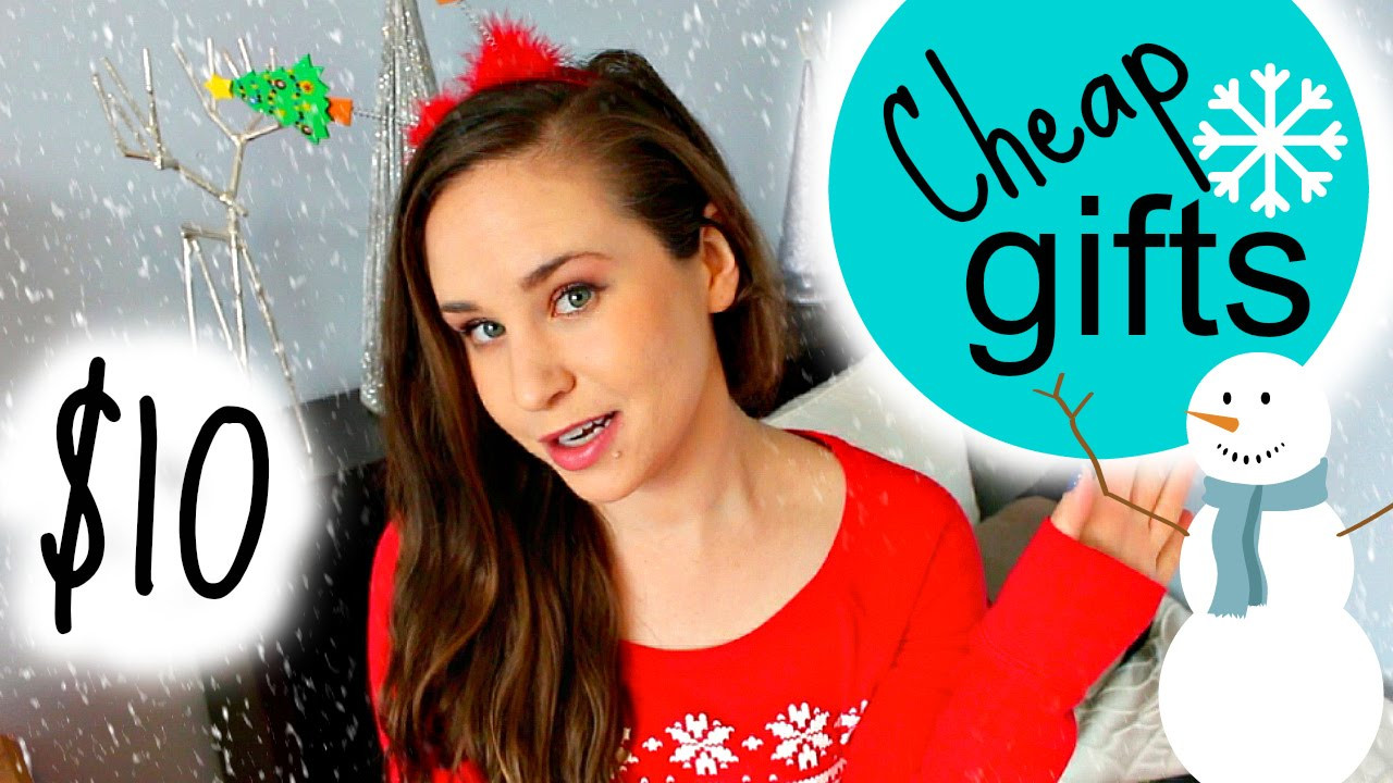 Secret Santa Gift Ideas For Girls
 Easy Cheap Christmas Gift Ideas 10 Gifts Under $10