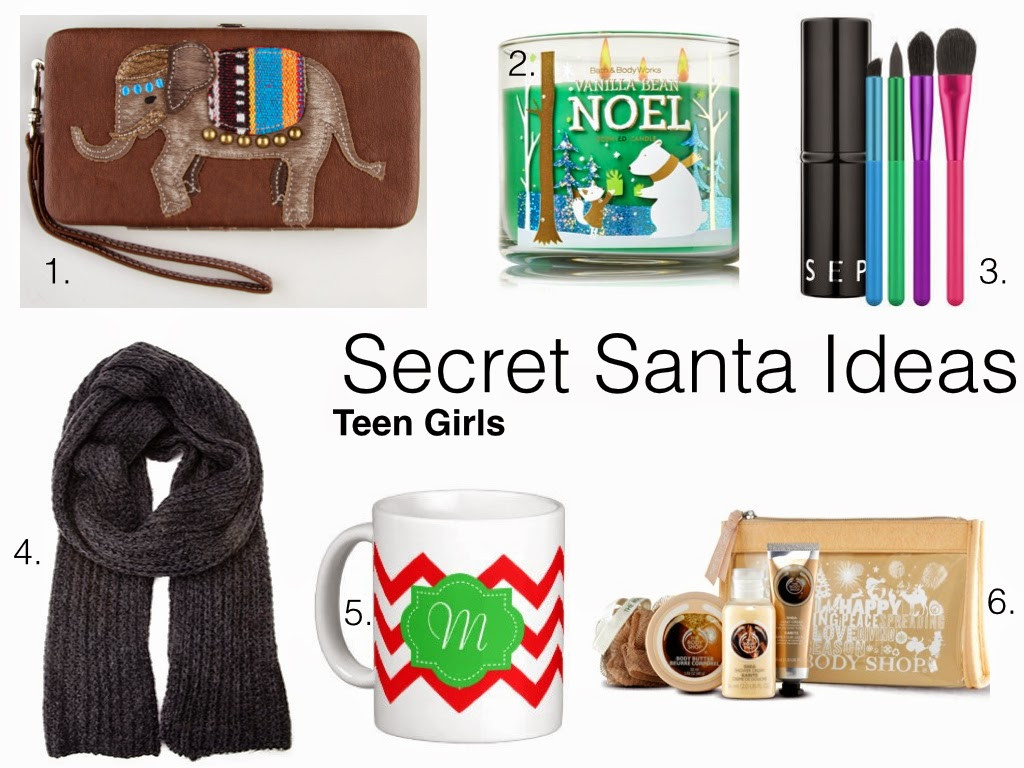 Secret Santa Gift Ideas For Girls
 Traveling Posh Secret Santa Gift Ideas Teen Girls