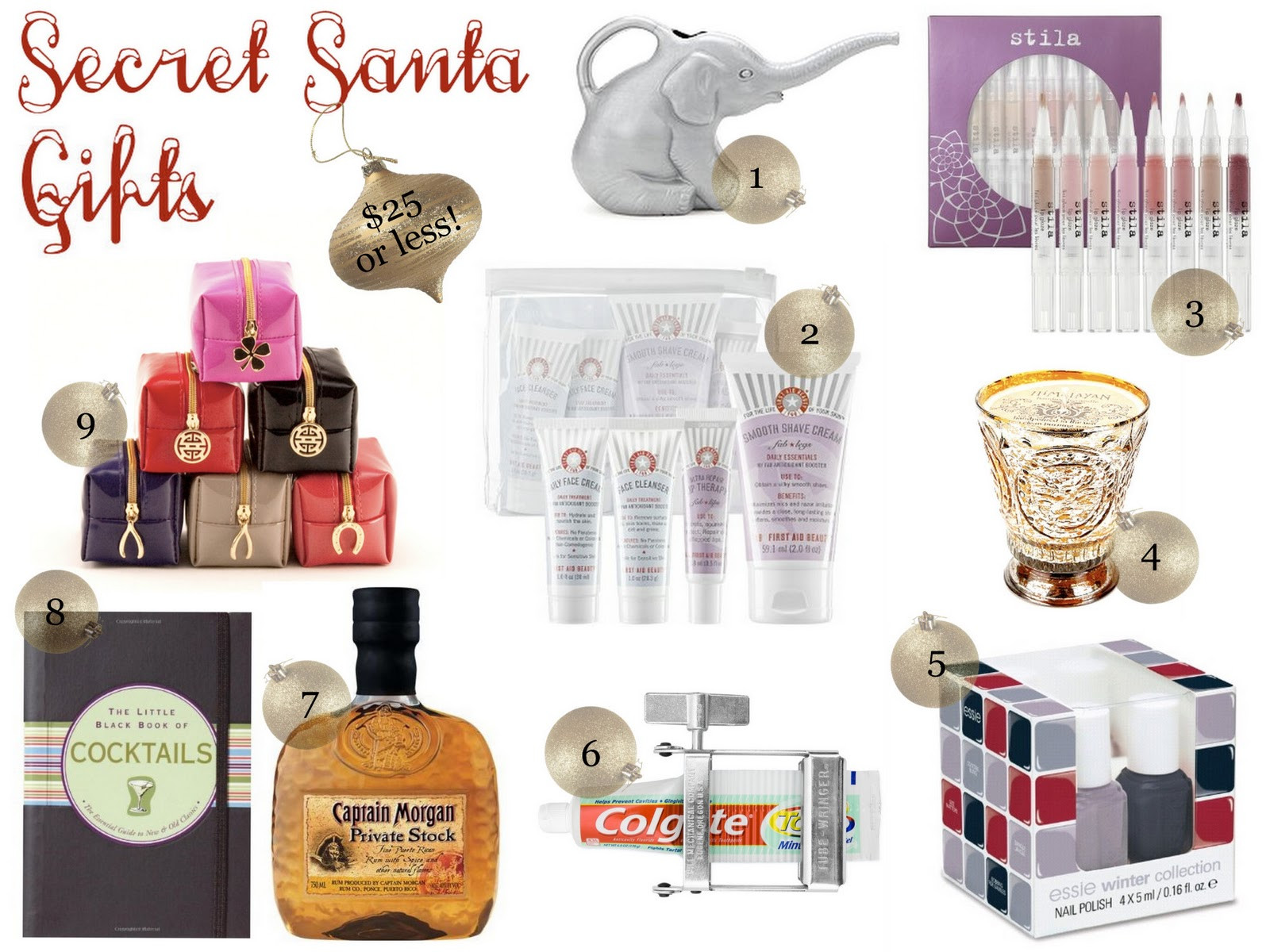 Secret Santa Gift Ideas For Girls
 These ts run the gamut of la s from your beauty lover