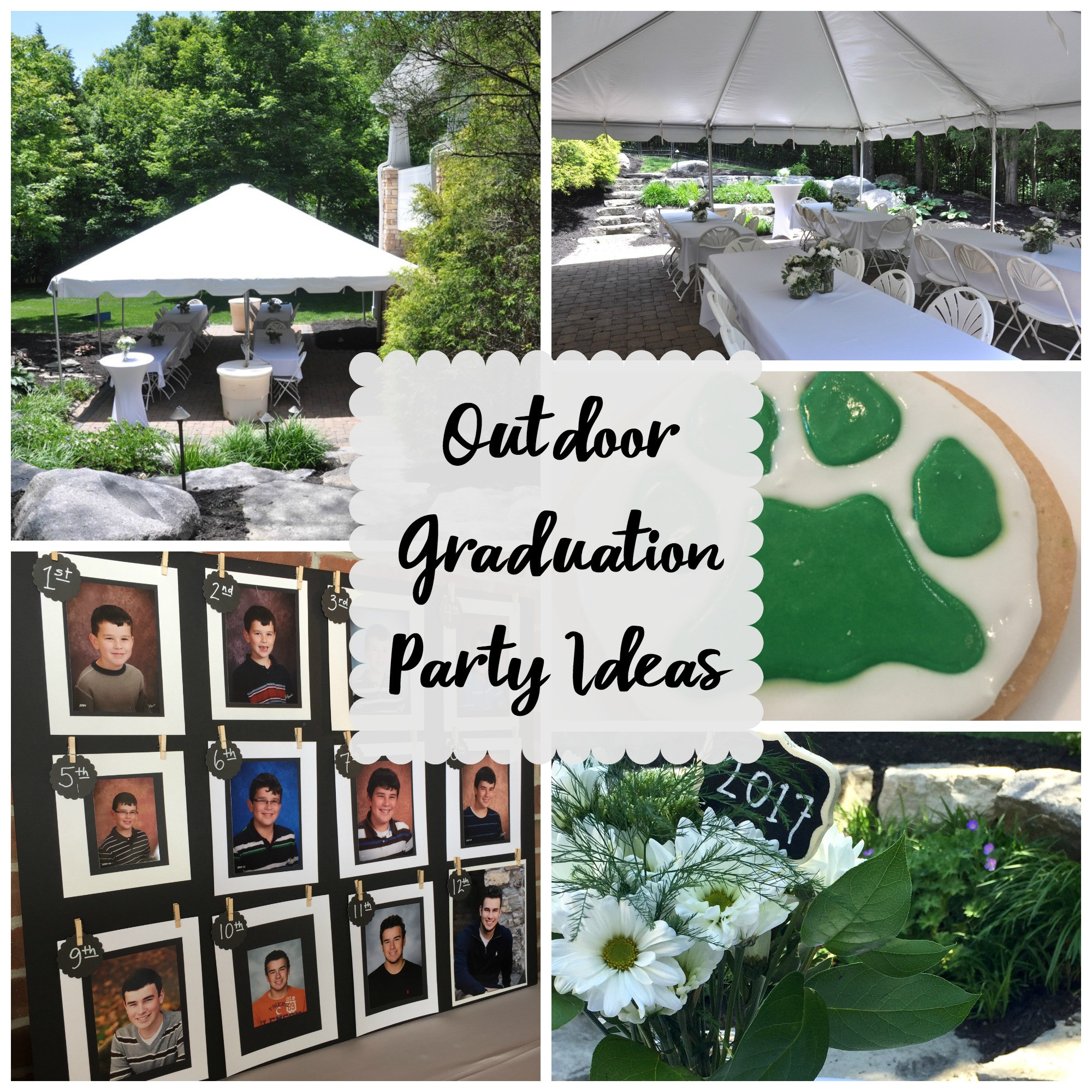Senior Party Ideas Graduation
 Outdoor Graduation Party Evolution of Style