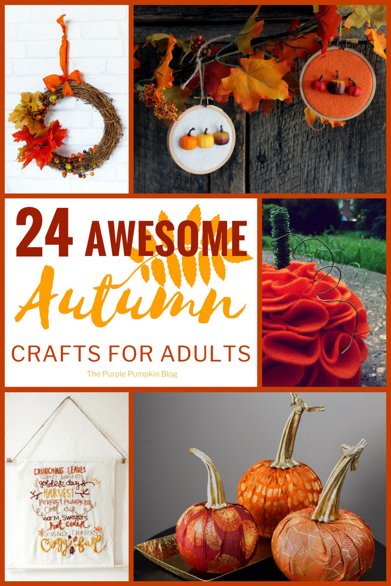 September Crafts For Adults
 24 Awesome Autumn Crafts for Adults