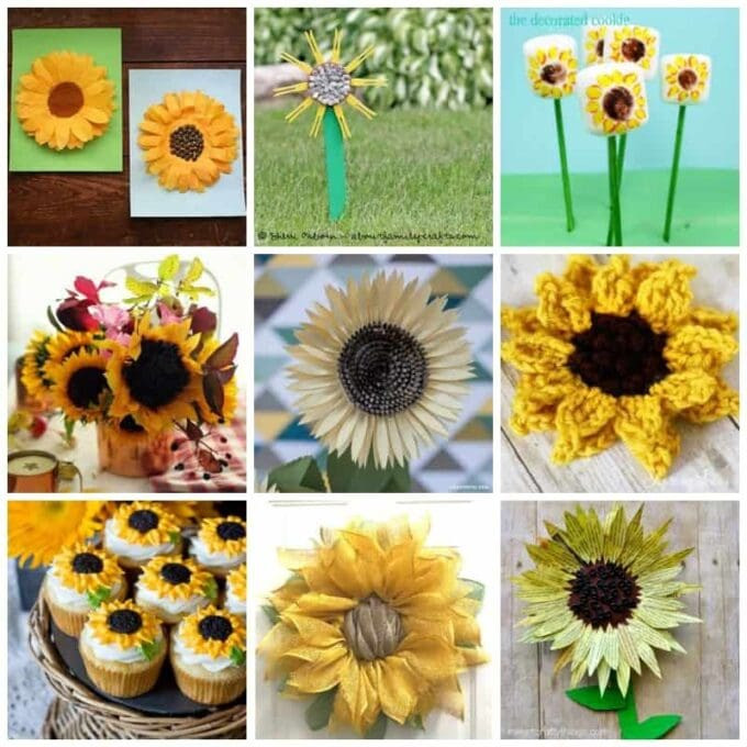 September Crafts For Adults
 Sunflower Crafts & Recipes 50 Sunflower ideas for kids