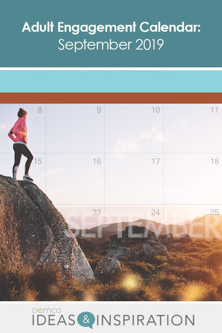 September Themes For Adults
 Adult Activity Calendar September 2019