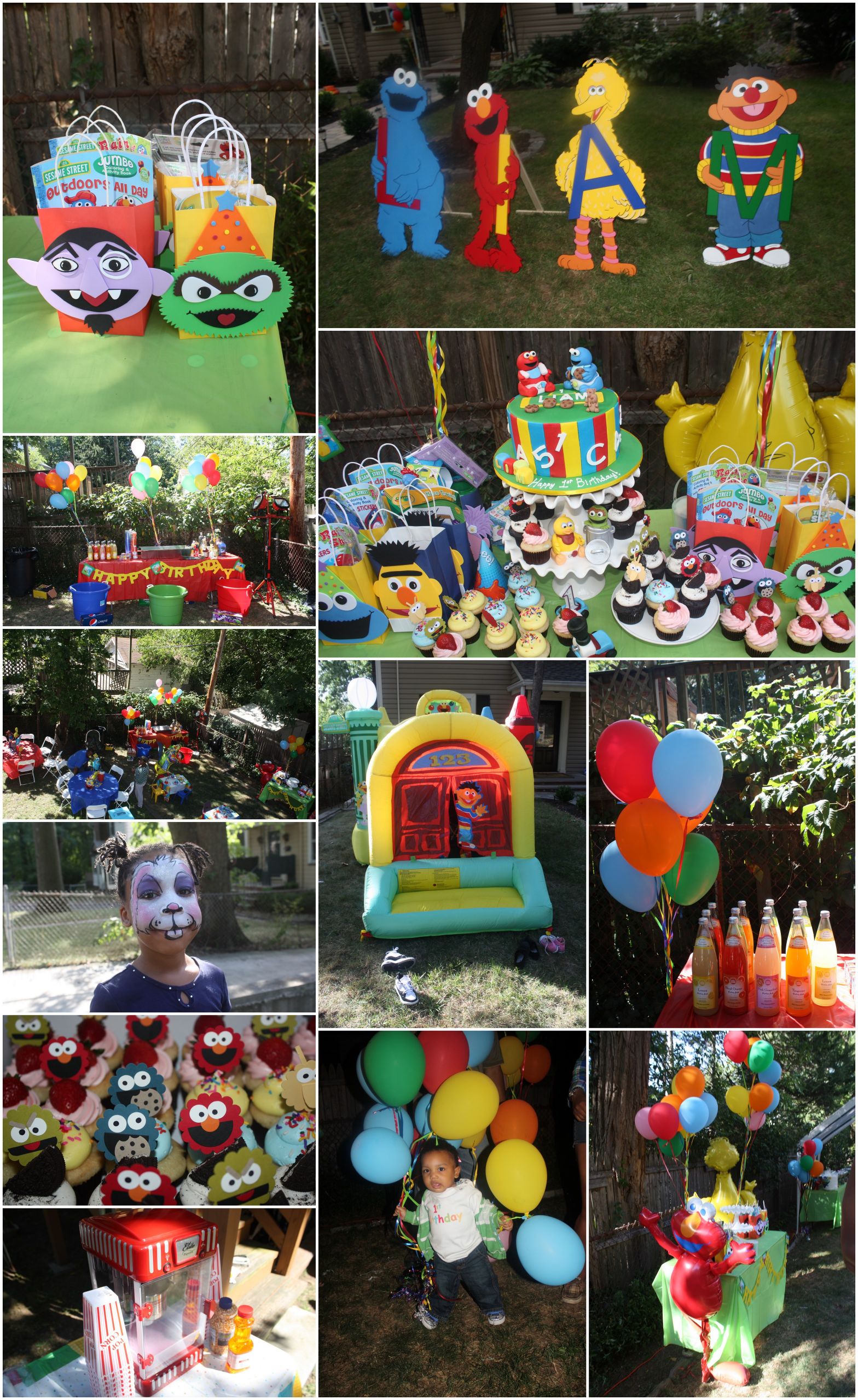 Sesame Street Birthday Party Decorations
 Best Sesame Street Themed Birthday Party Ever — My God Son
