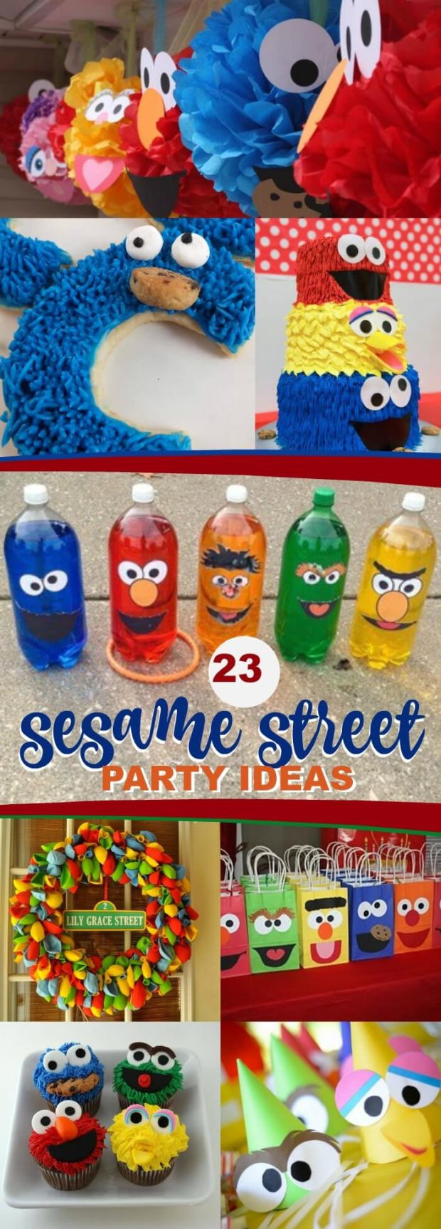 Sesame Street Birthday Party Decorations
 23 Sensational Sesame Street Party Ideas Spaceships and
