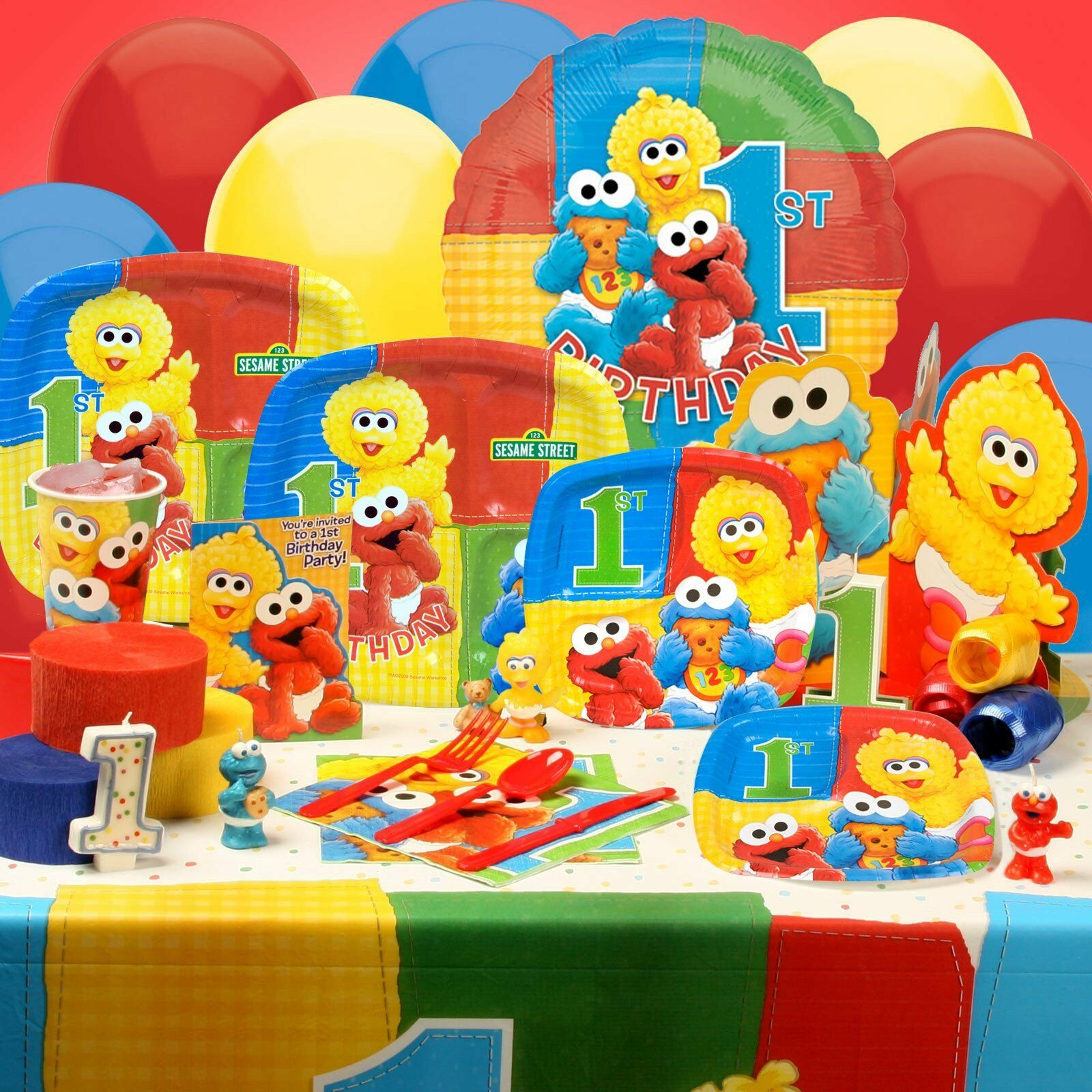 Sesame Street Birthday Party Decorations
 Party decorations deals on 1001 Blocks