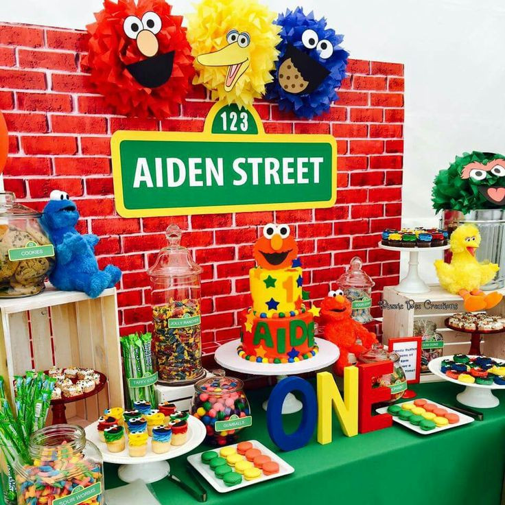Sesame Street Birthday Party Ideas 2 Year Old
 Sesame Street … Stephanie s 2nd birthday Party